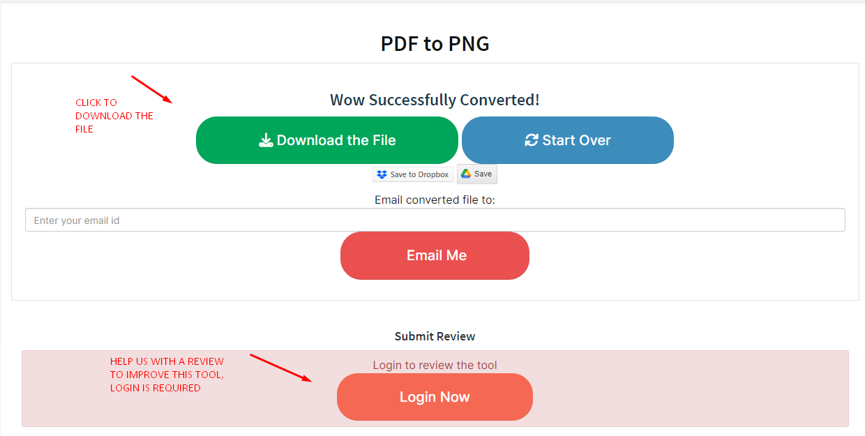 PDF to PNG CONVERTER ONLINE FREE