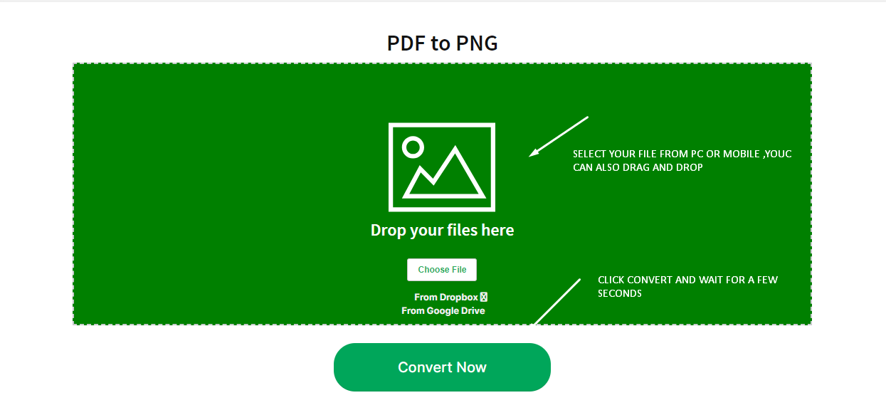 PDF to PNG CONVERTER ONLINE FREE