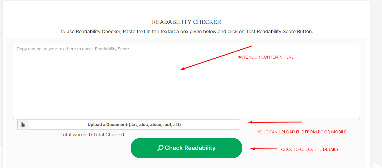 Flesch-Kincaid Readability Test Free