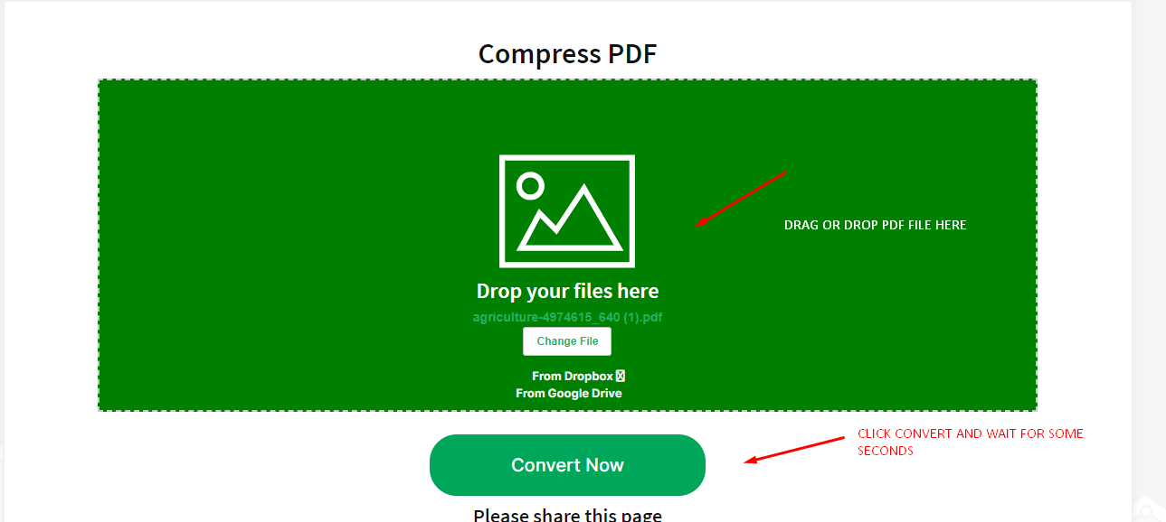 COMPRESS PDF ONLINE 